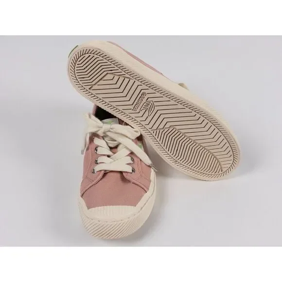 Cariuma OCA Low Canvas Shoes Womens Size 7.5 Cork Comfort Walking Sneakers Pink - Picture 5 of 9